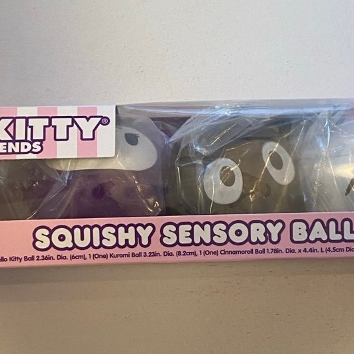 Sanrio Squishy Sensory Balls Set