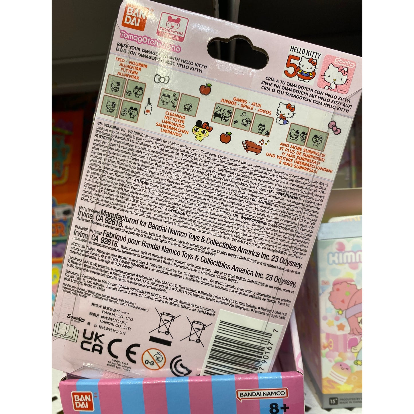 Hello Kitty Sky Blue Tamagotchi Nano Digital Pet