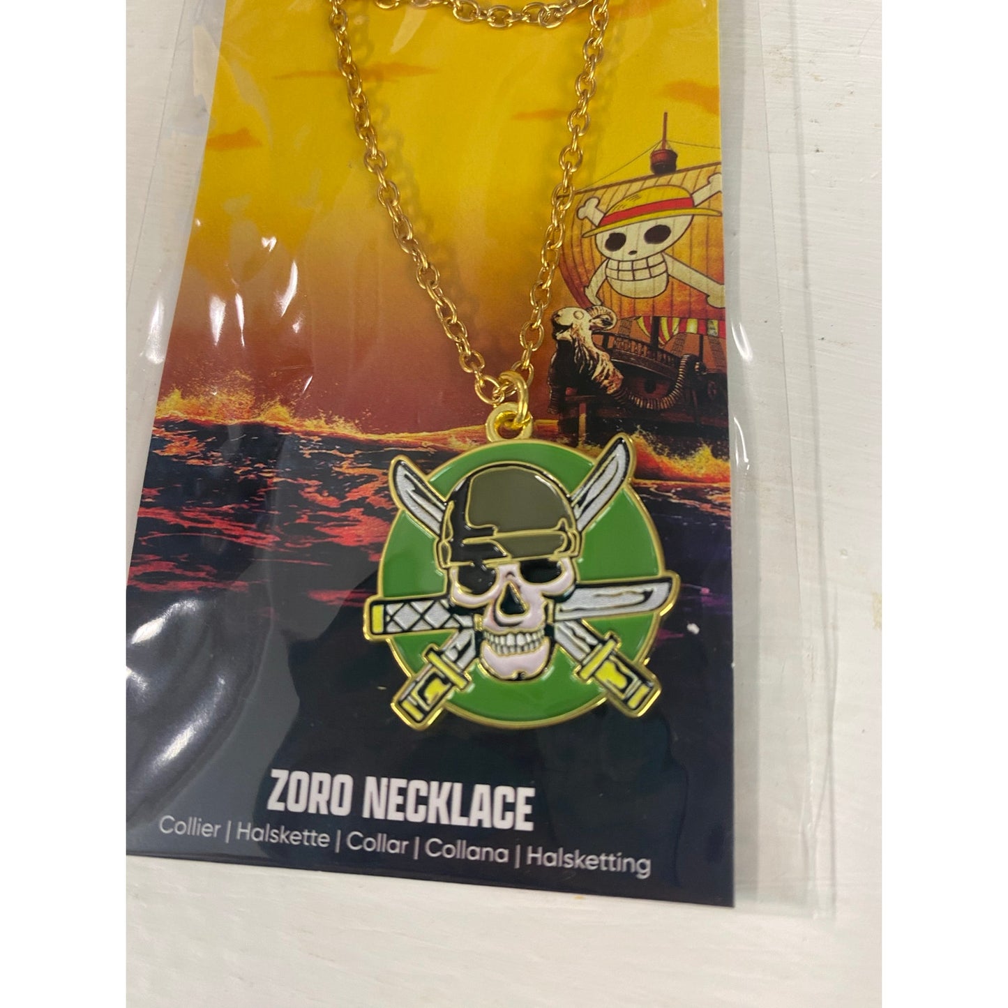 ONE PIECE Netflix Necklace Roronoa Zoro