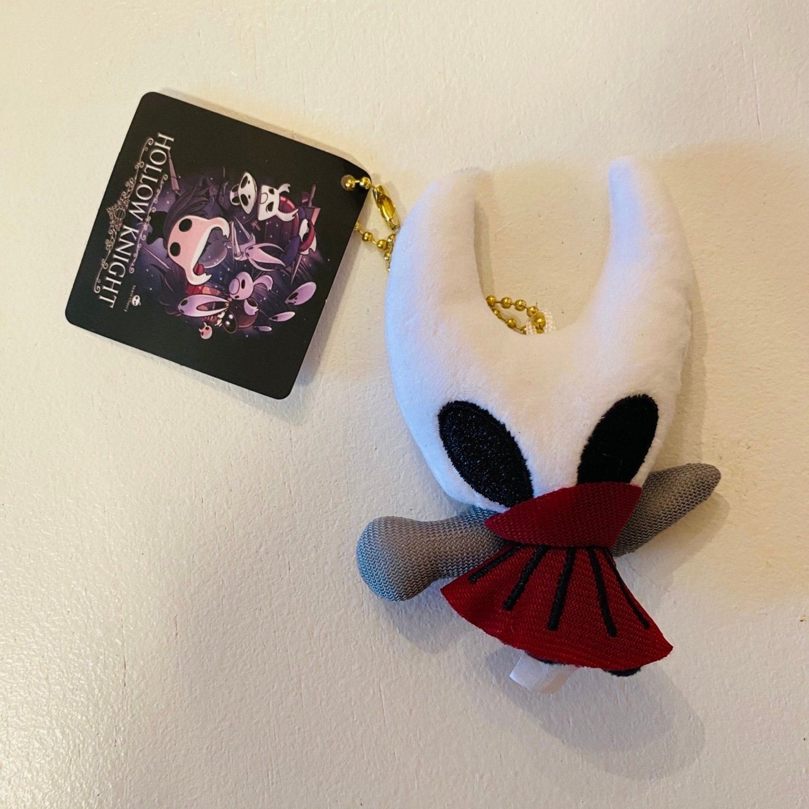 Hollow Knight Hornet Plys Taske Kæde Nøglering