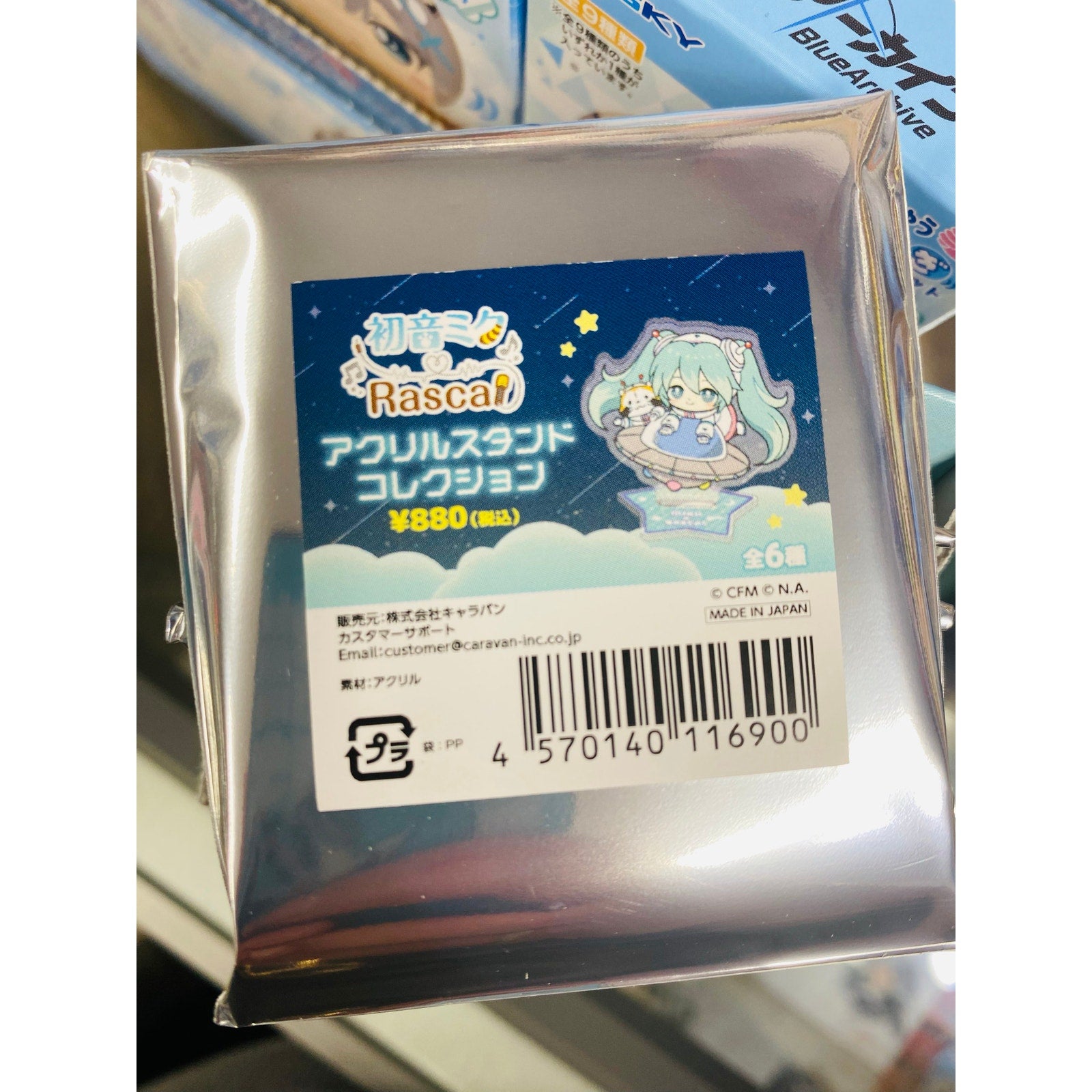 Hatsune Miku x Rascal 2024 Acrylic Stand Collection