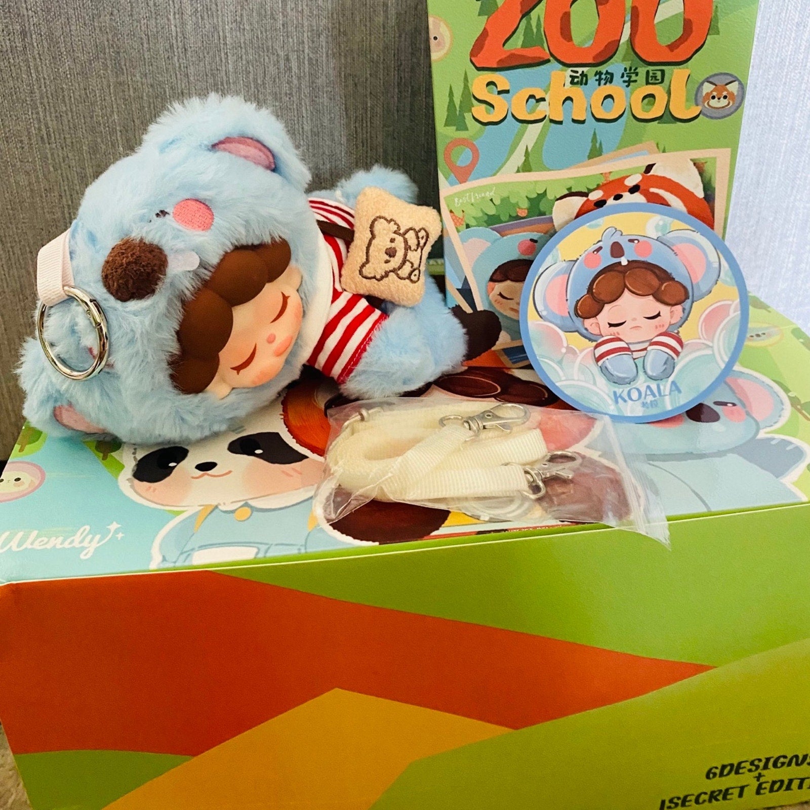 Wendy Zoo School Series Blind Box Plush Koala – FRUITS