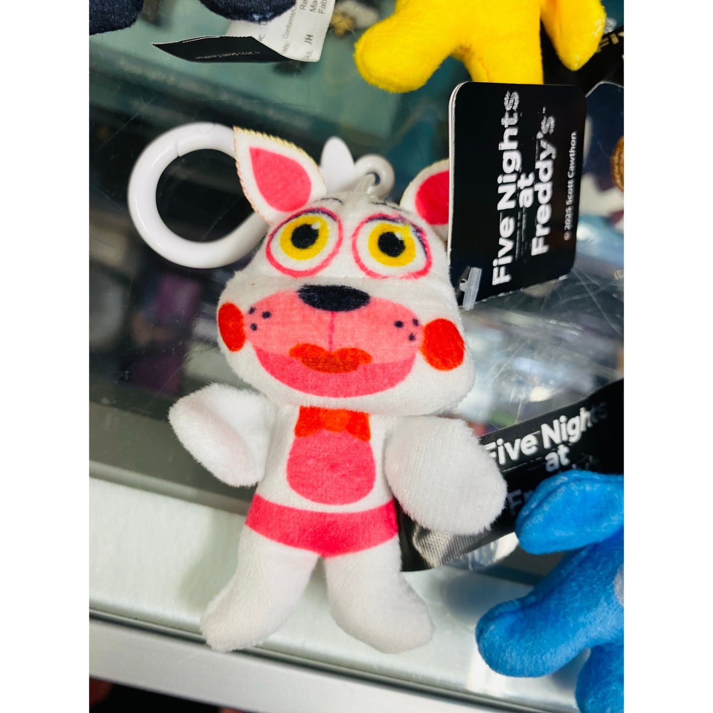 FNAF Five Nights At Freddys Micro Teenies Plush Bag Clips