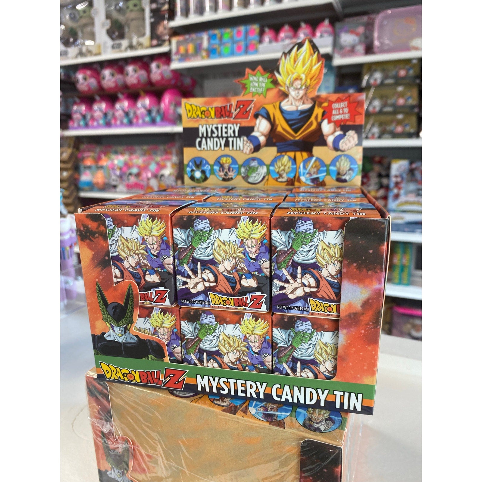 Dragon Ball Z Mystery Candy Tin Blind Box