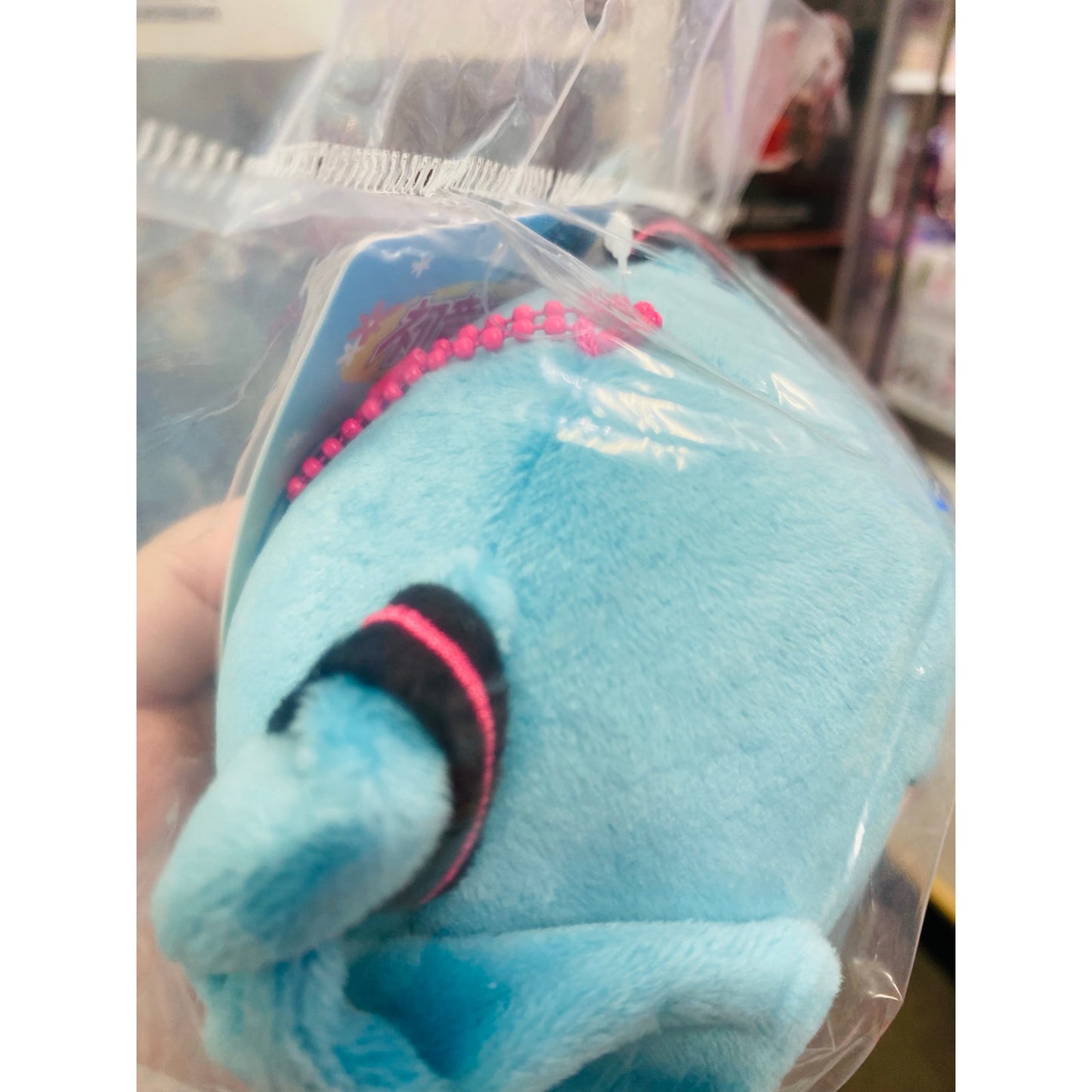 Character Vocal Series Hatsune Miku Fluffy Plush Dango Mascot Keychain 2