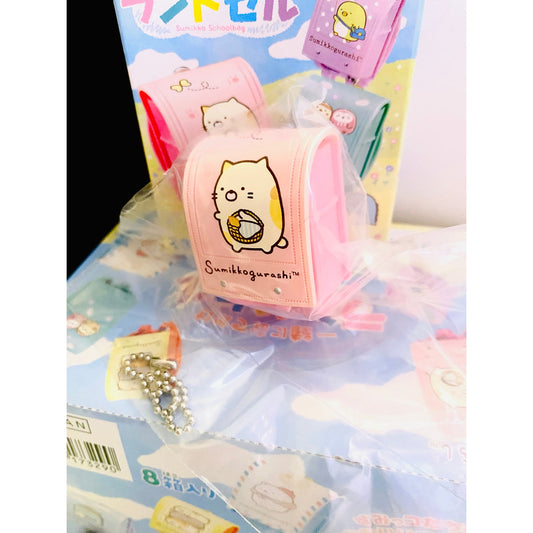 Sumikkogurashi Going Out Together Schoolbag Keychain “Neko”