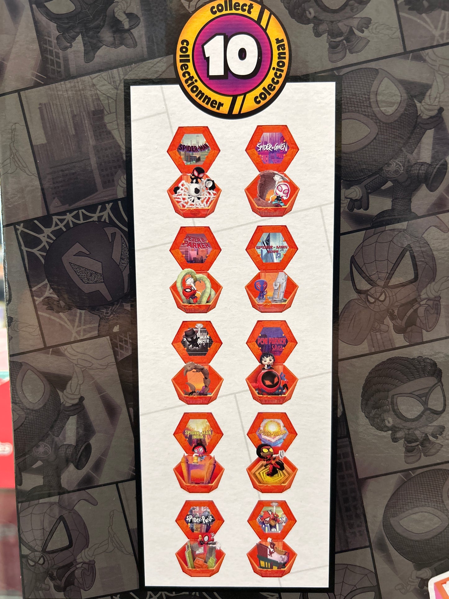 Marvel Doorables Spider-Man: Across the Spider-Verse Collector Capsule Mystery Figure