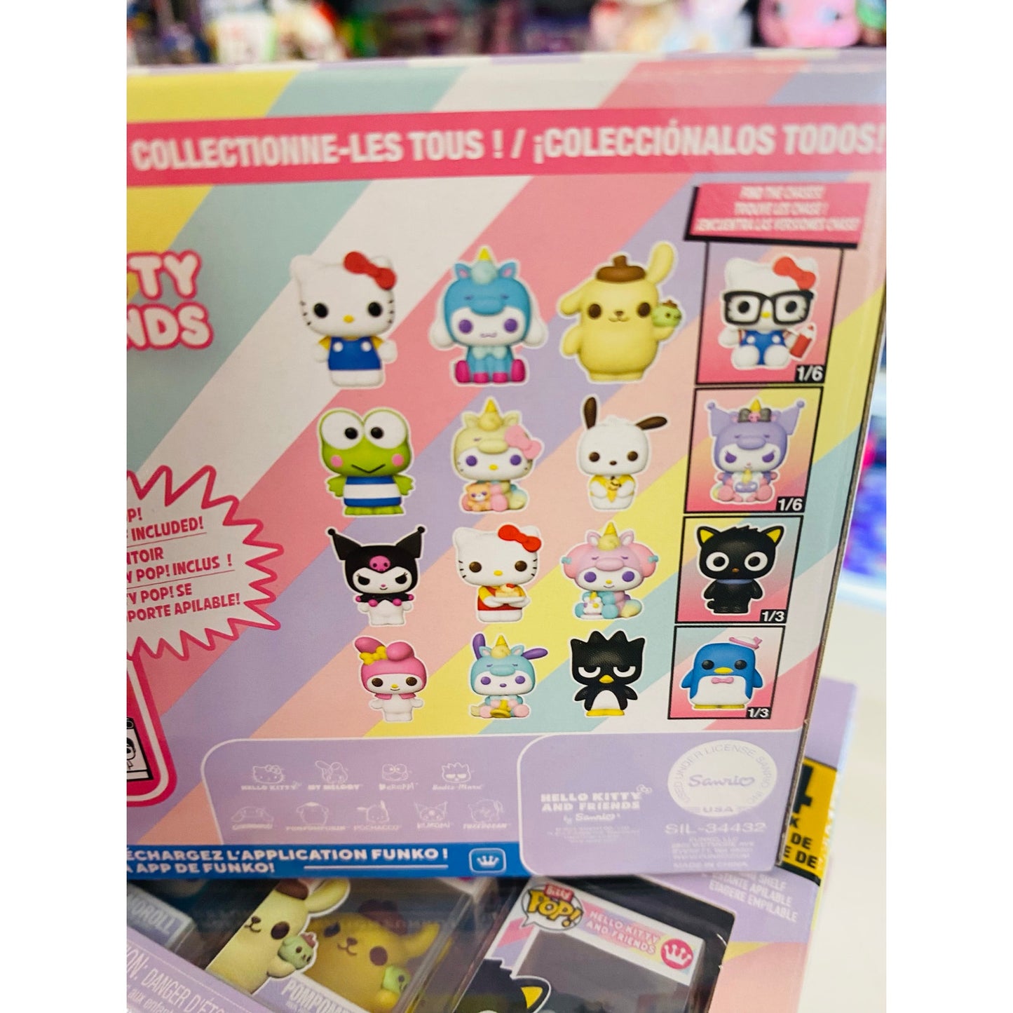 Funko Bitty POP! Sanrio Hello Kitty & Friends Mini Figure 4-pk #1
