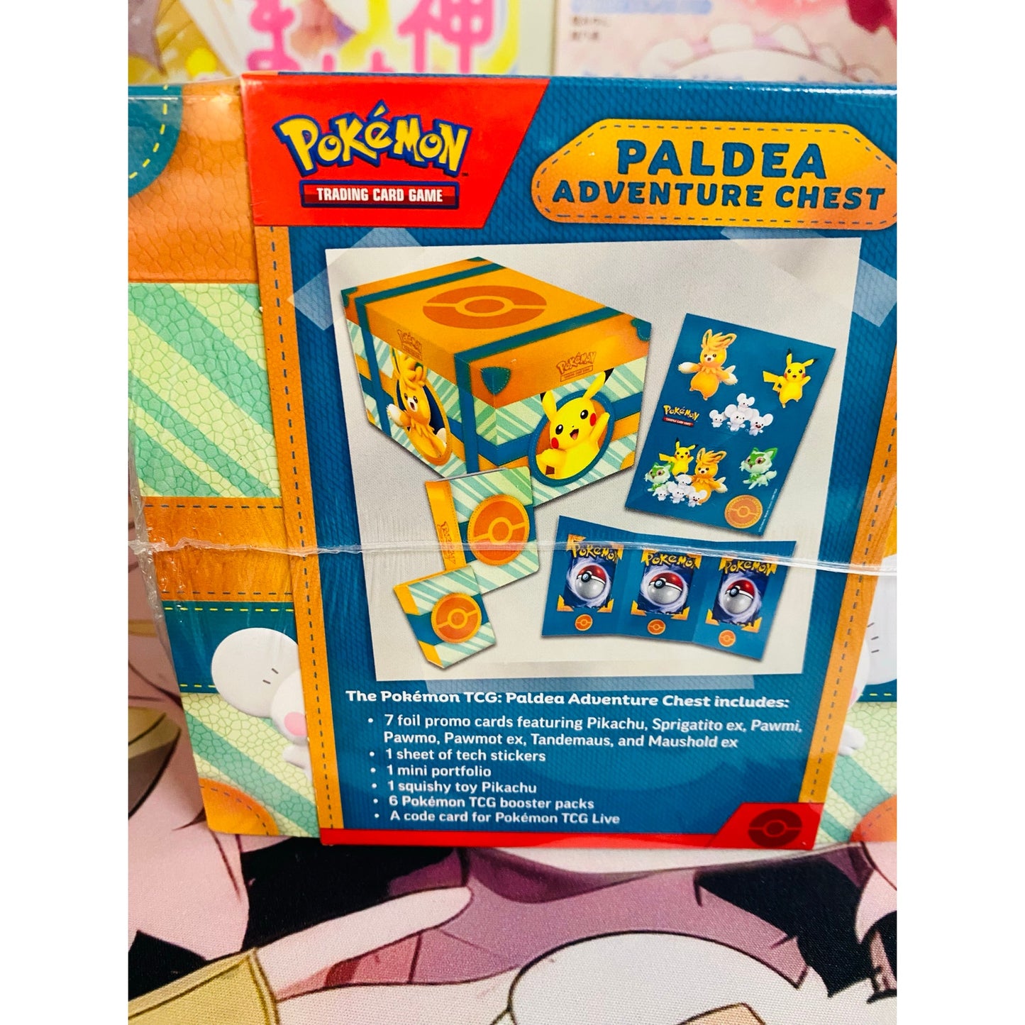 Pokemon Paldea Adventure Chest Box