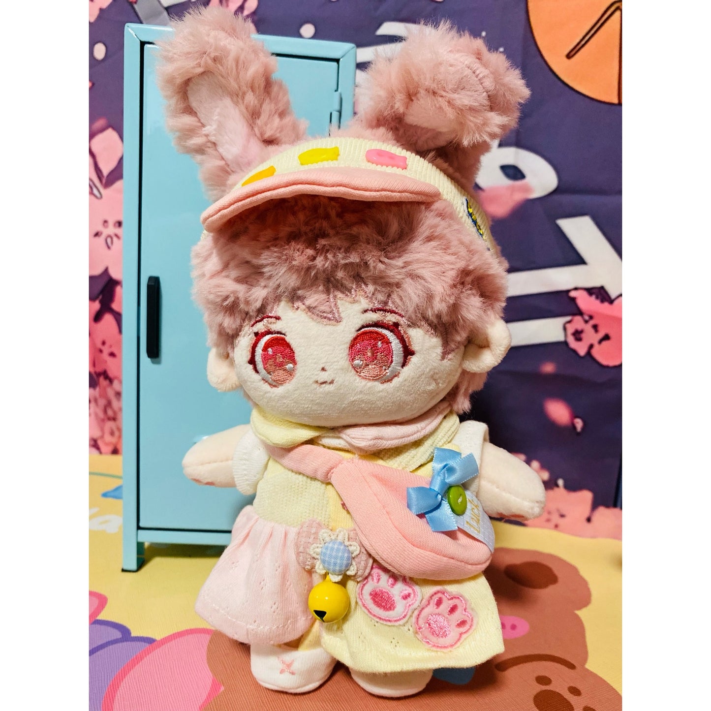 Adorable Kawaii Bunny Ear Dress Up Doll