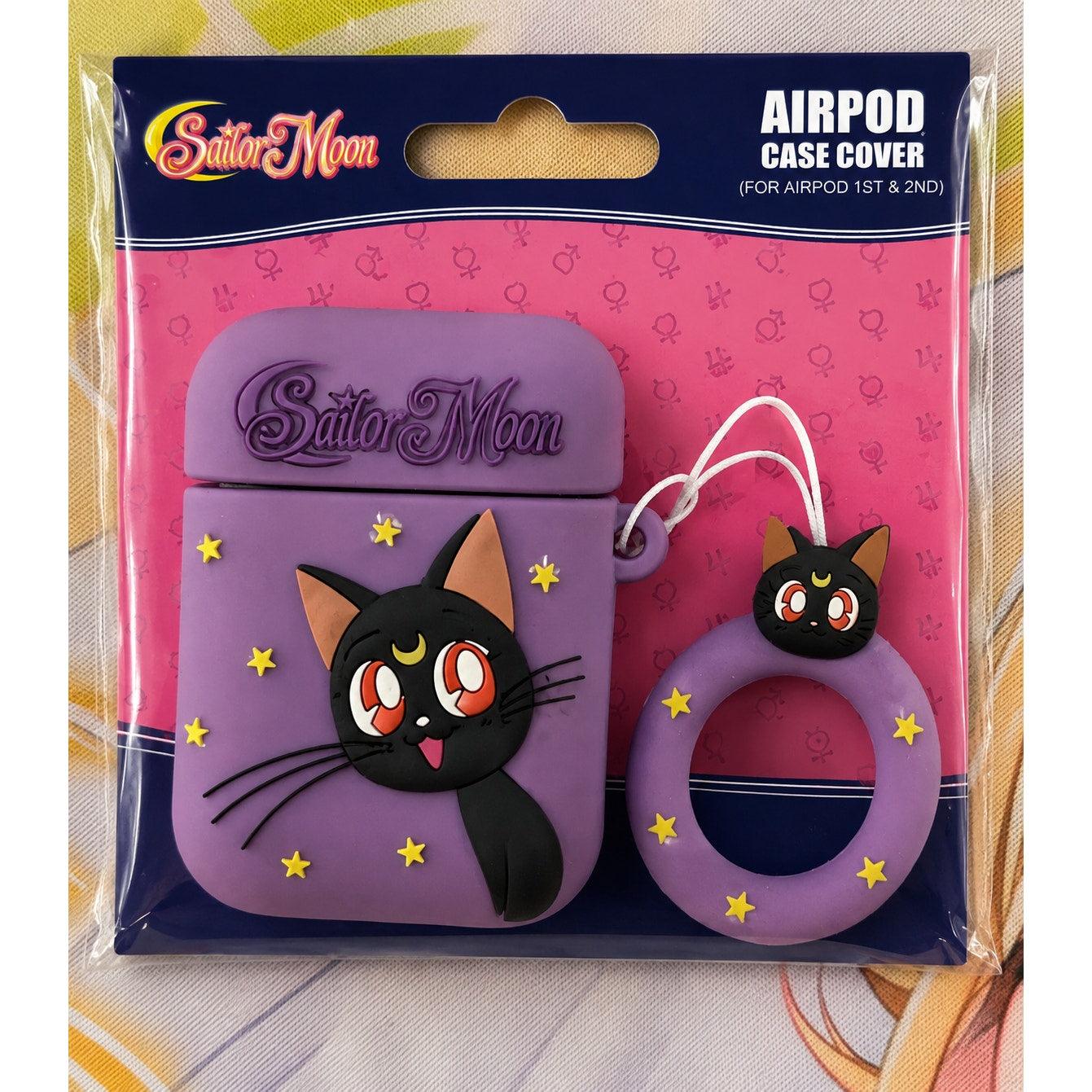 Sailor Moon Luna AirPods Case Cover (1st & 2nd Gen)