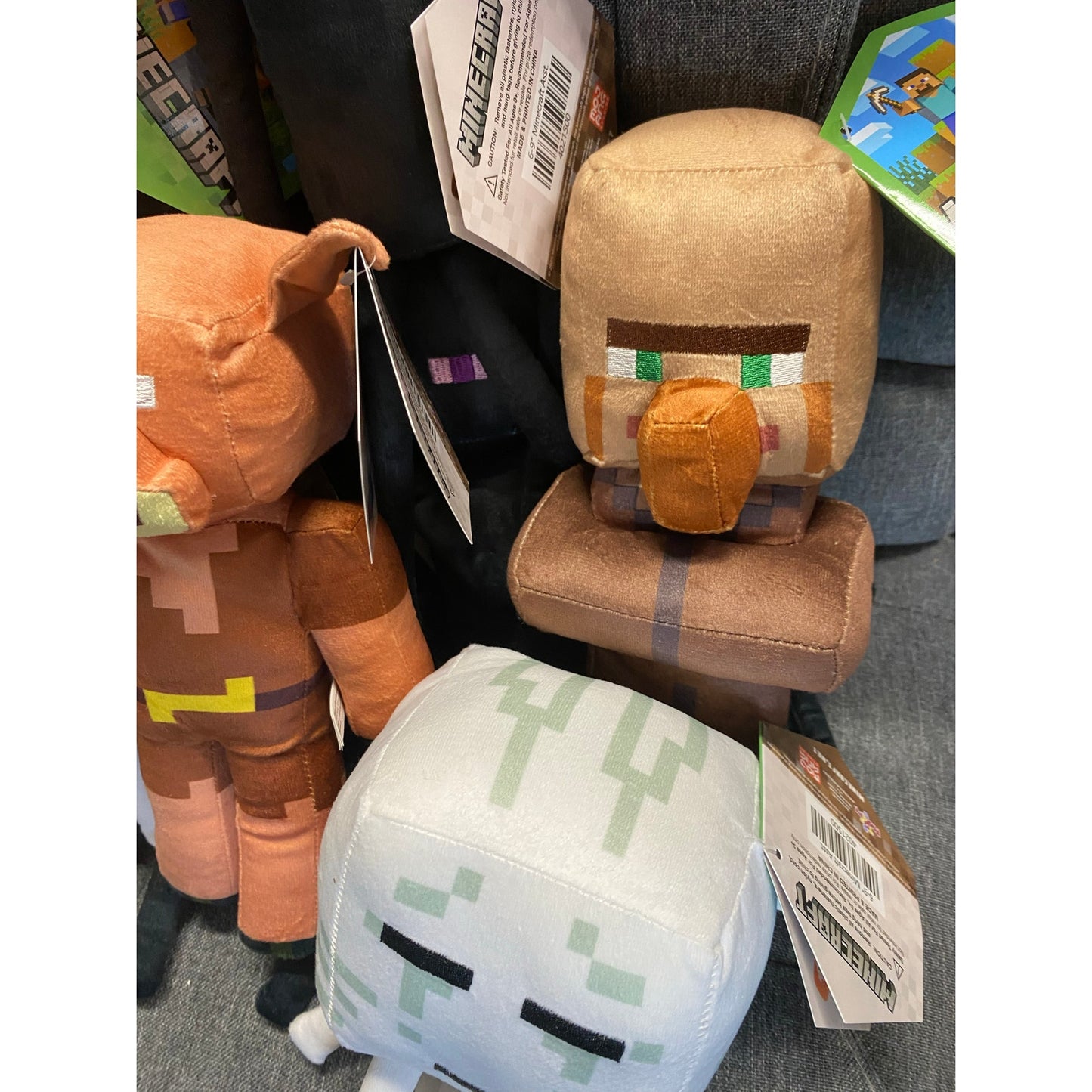 Minecraft Plushies 6-9"