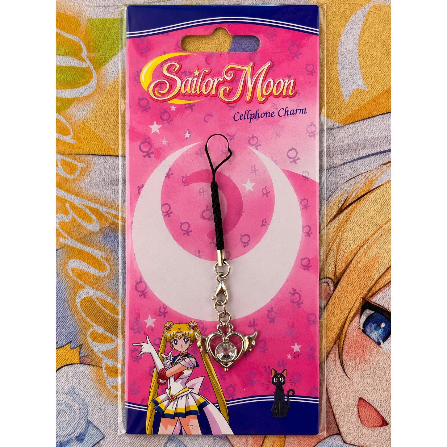 Sailor Moon Heart Charm Phone Strap