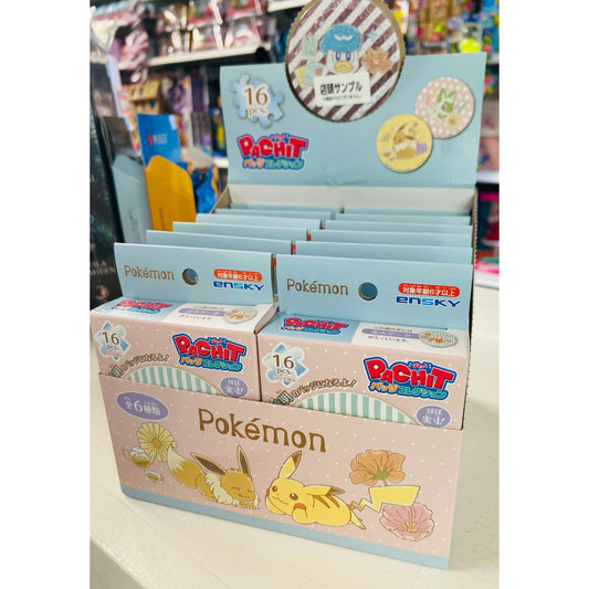 Pokemon PACHIT Flower Cafe Badge Pin Collection