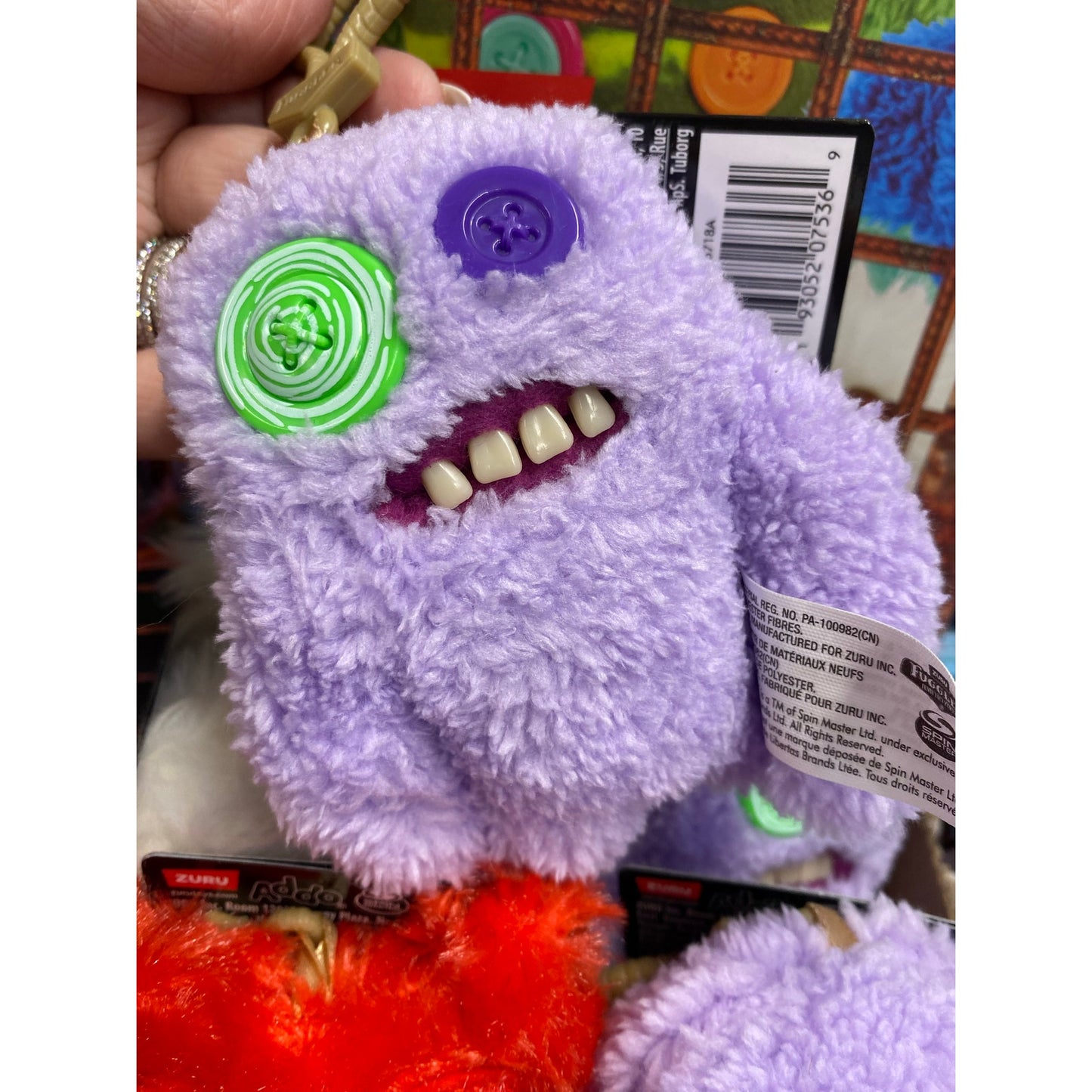 Fuggler 5” Plush Key Ring Key Chain