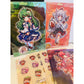 Conjunto de archivos y distintivos transparentes de Touhou Project