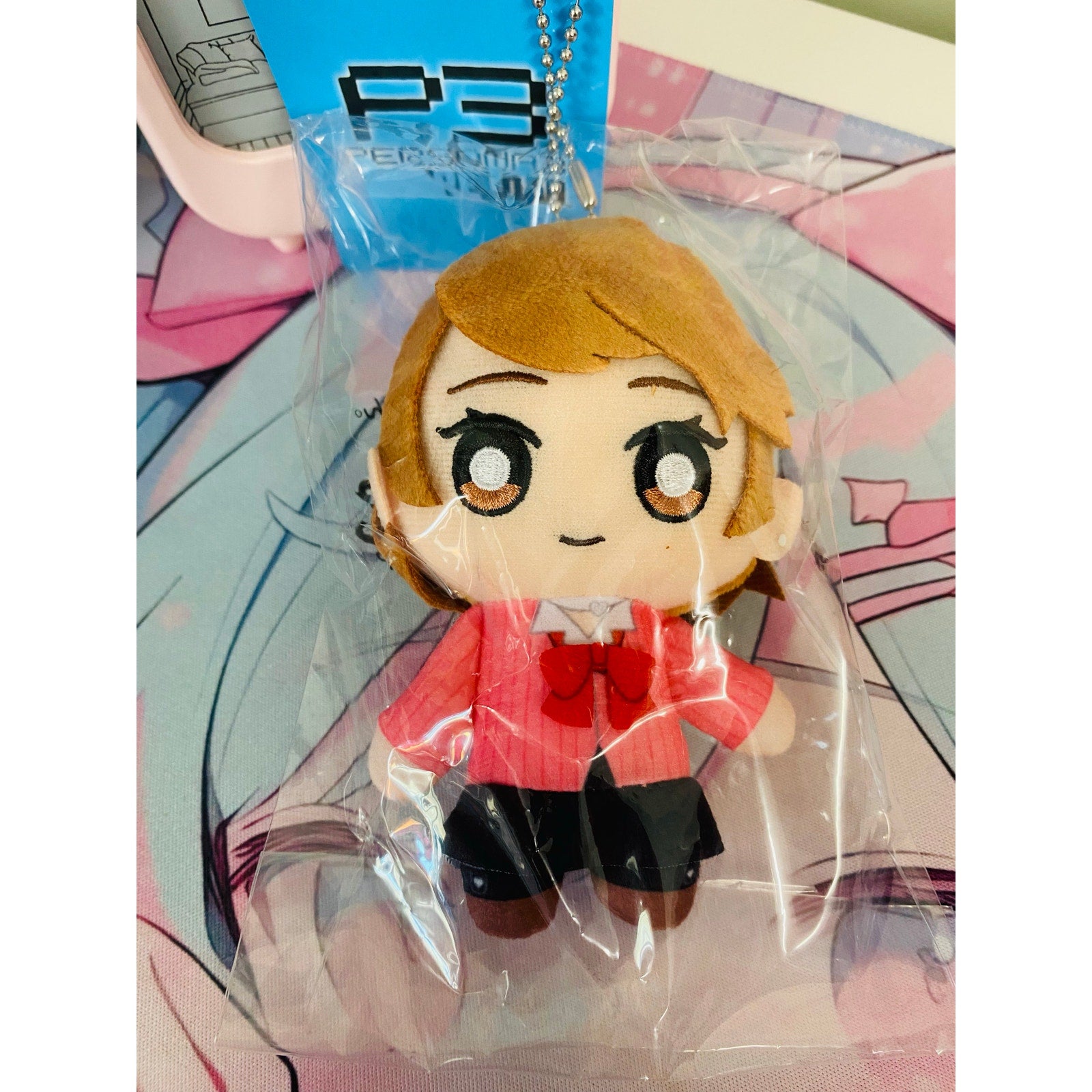 P3R Persona Plush Keychain Nui Mascot Yukari Takeba