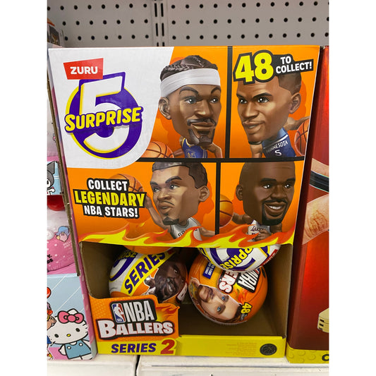 5 Surprise NBA Series 2 Blind Box Capsule Mini Figure
