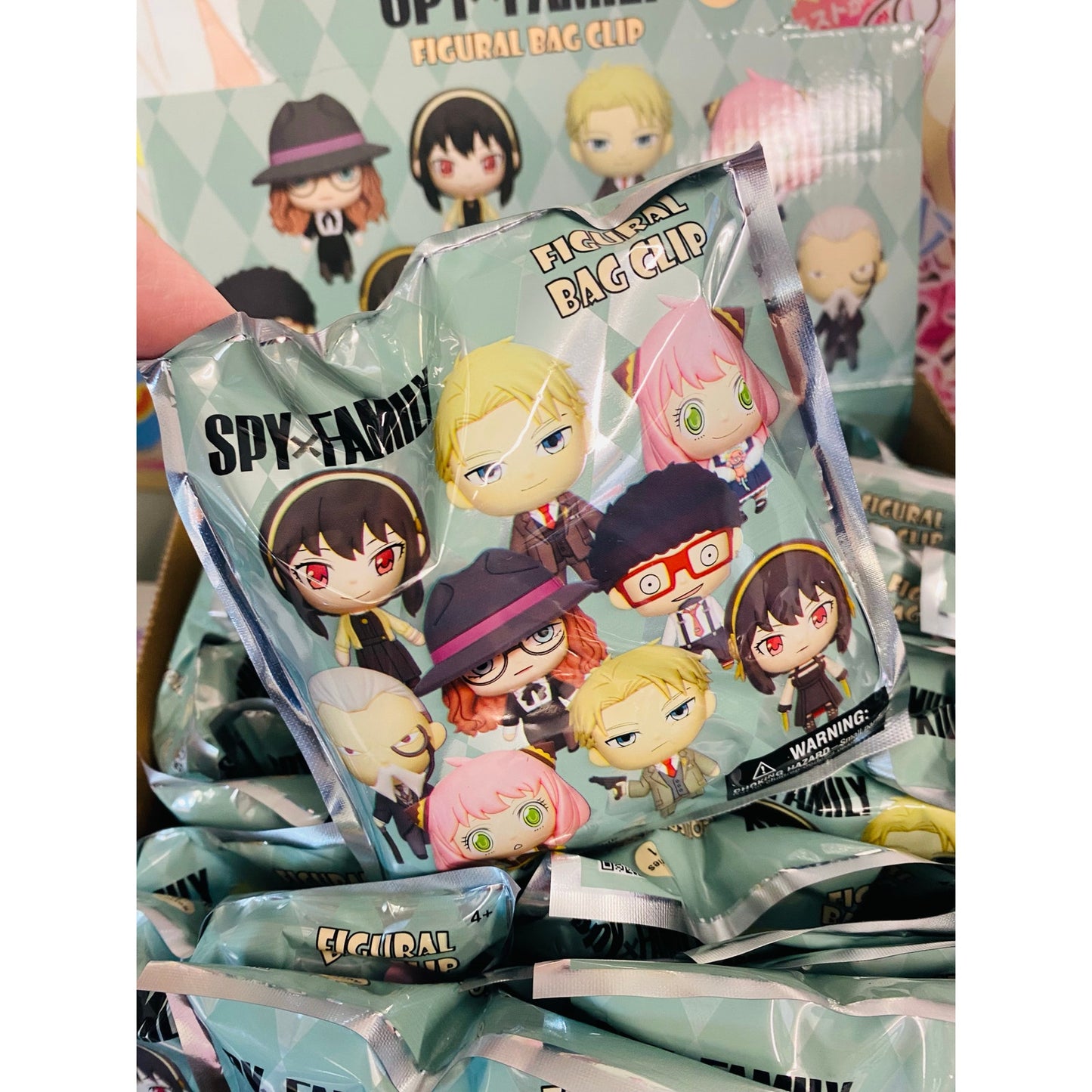 Spy x Family 3D Foam Bag Clip Blind Bag