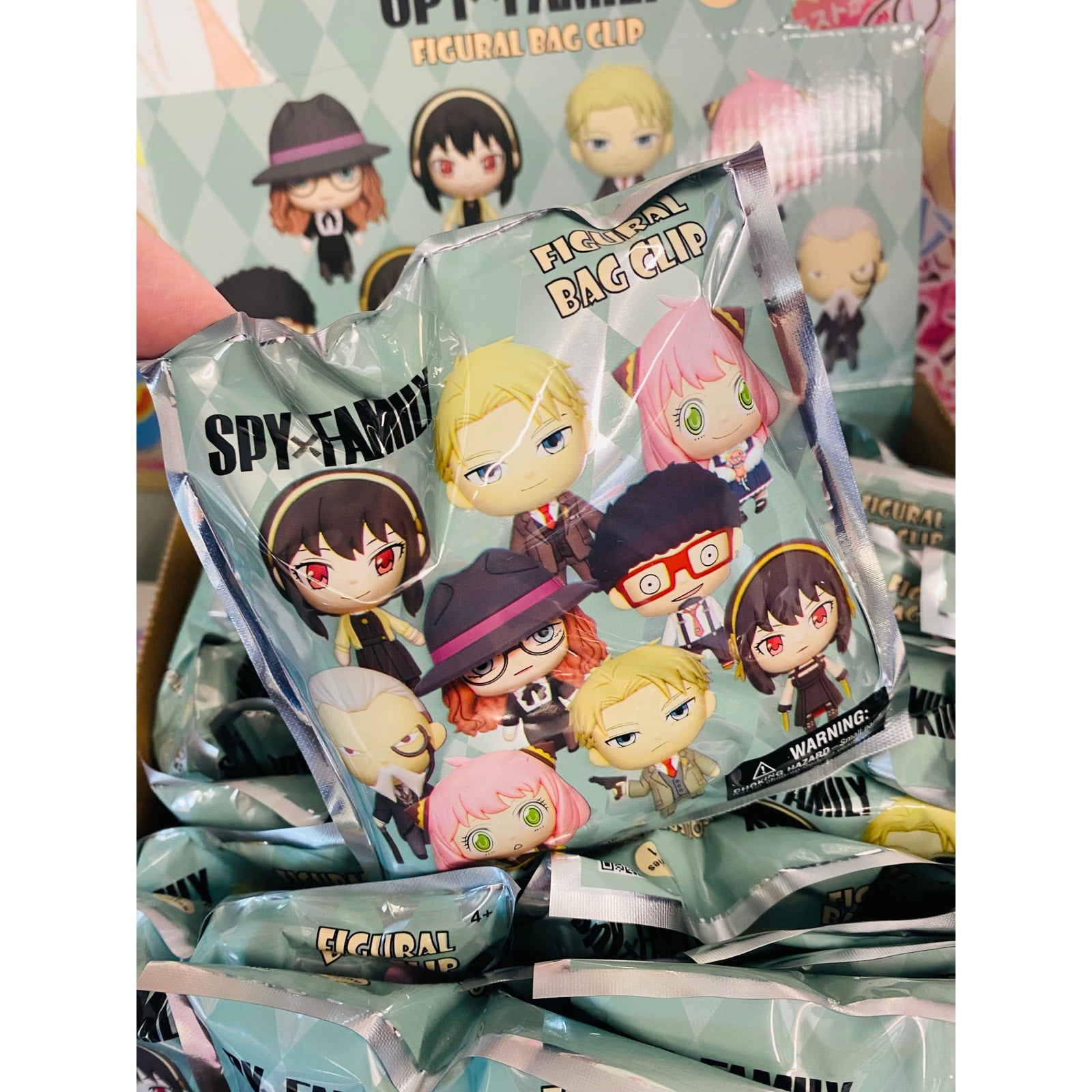 Spy x Family 3D Foam Bag Clip Blind Bag