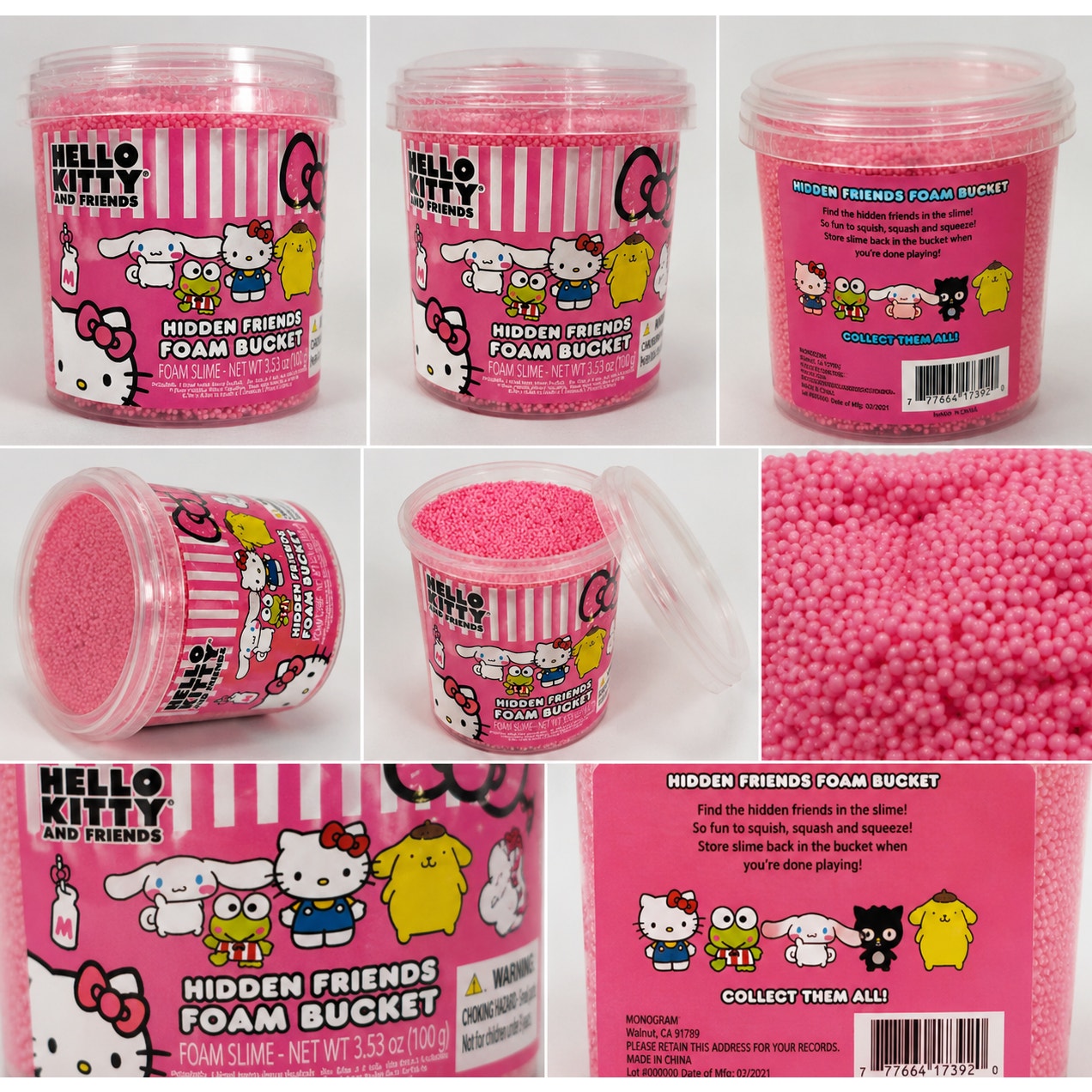 Hello Kitty Hidden Friends Foam Bucket