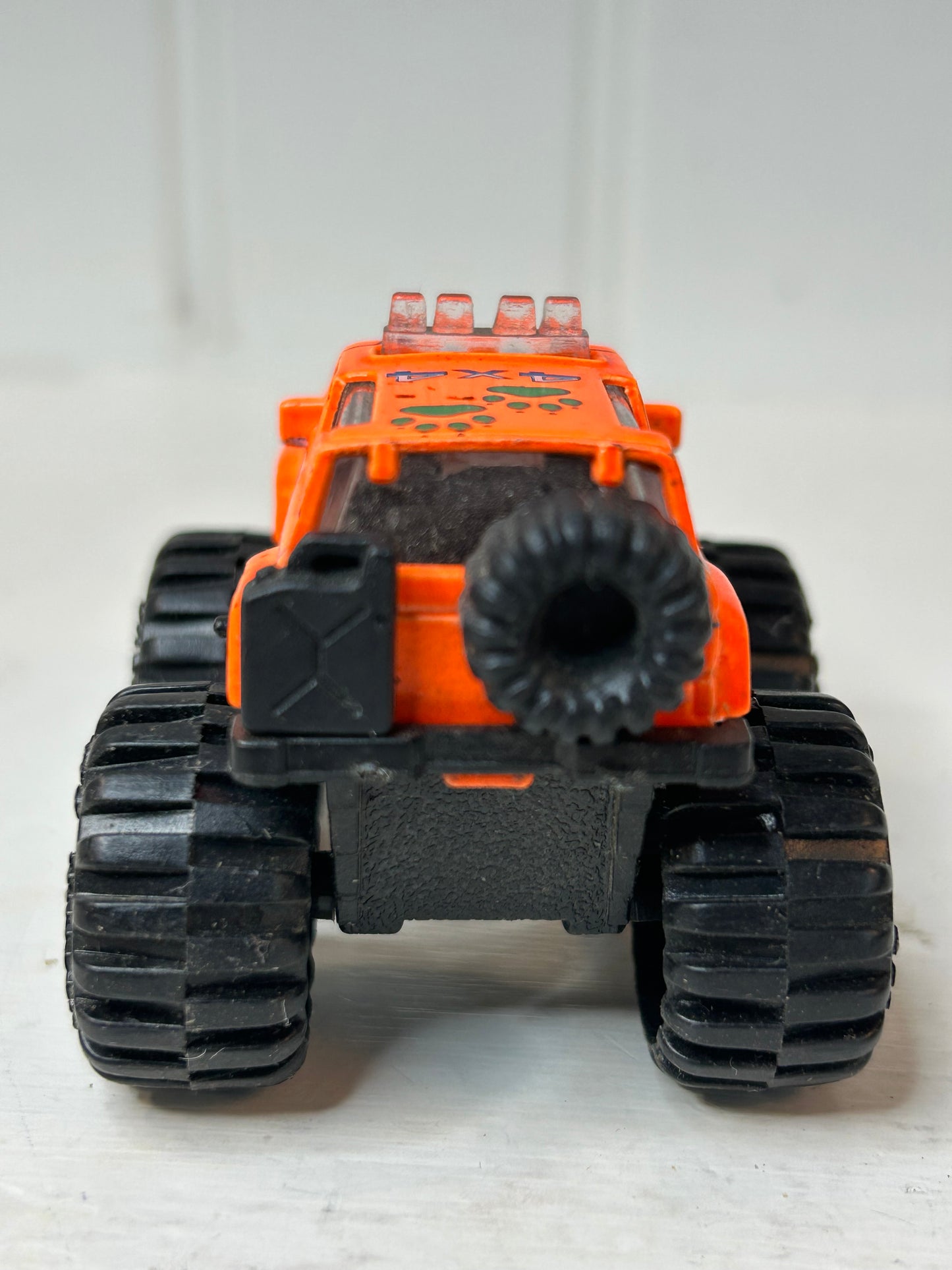 Bear Foot Monster Truck Toy – Orange Off-Road Die-Cast Vehicle