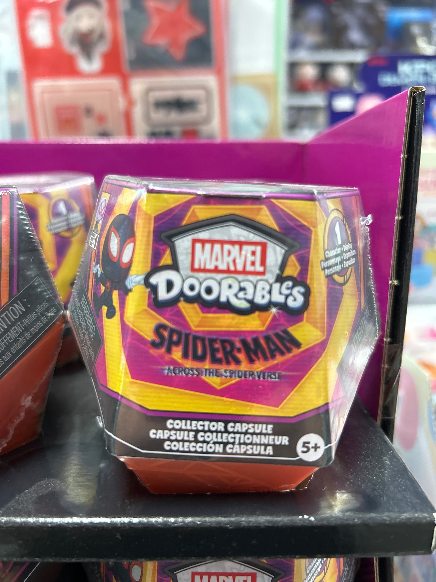Marvel Doorables Spider-Man: Across the Spider-Verse Collector Capsule Mystery Figure