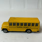 Vintage Die-Cast Yellow School Bus Toy Vehicle