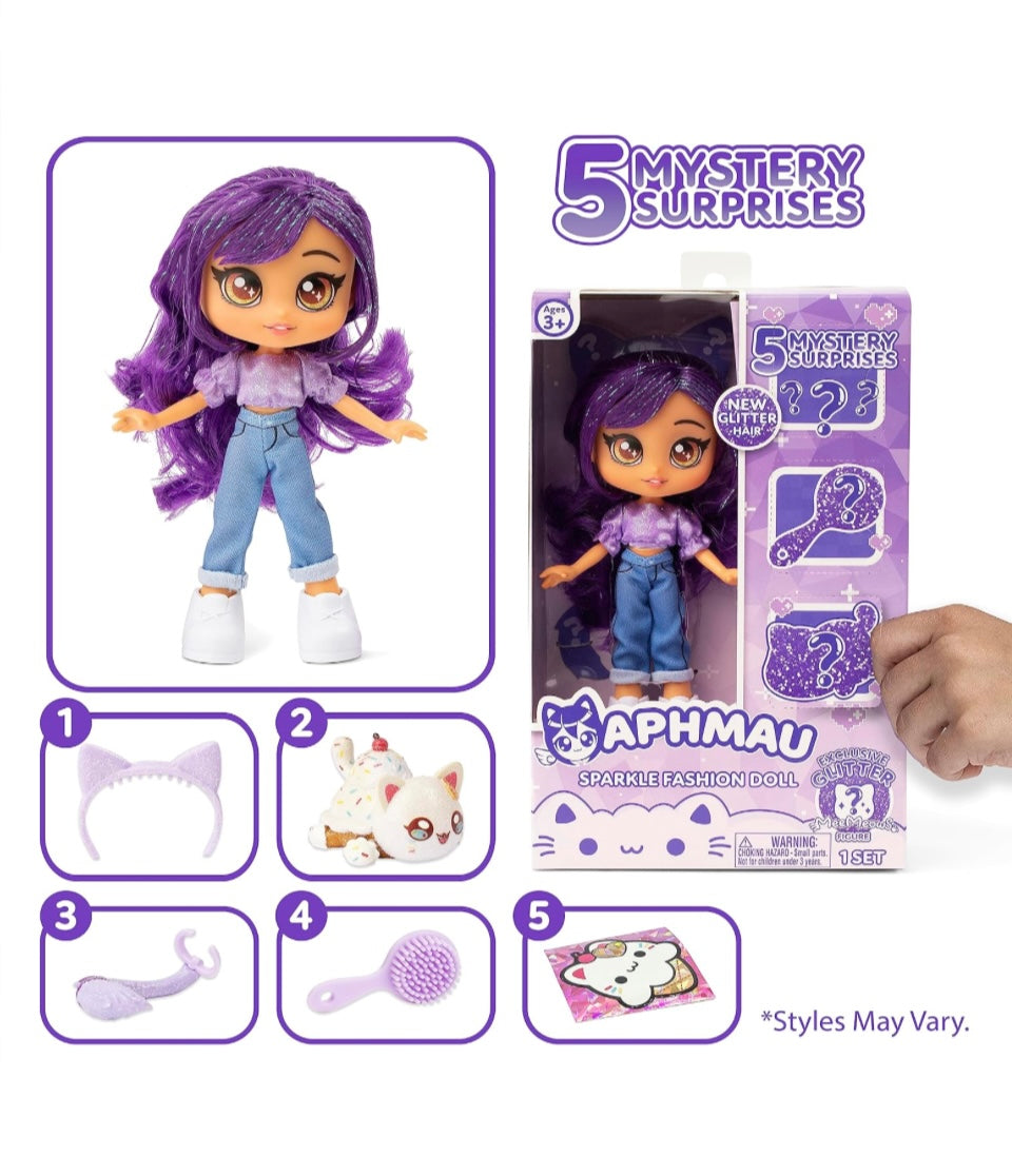 Aphmau Meemeows Mystery Sparkle Fashion Doll