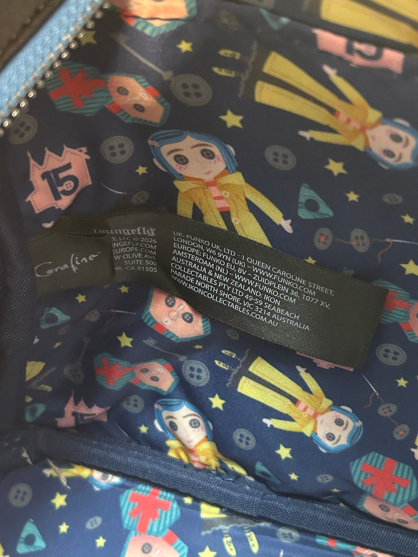 Loungefly Coraline Coraline Doll Cosplay Mini Backpack