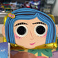 Coraline Doll Cosplay Zip-Around Wallet
