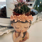 Mini Flower Girl Bust Planter