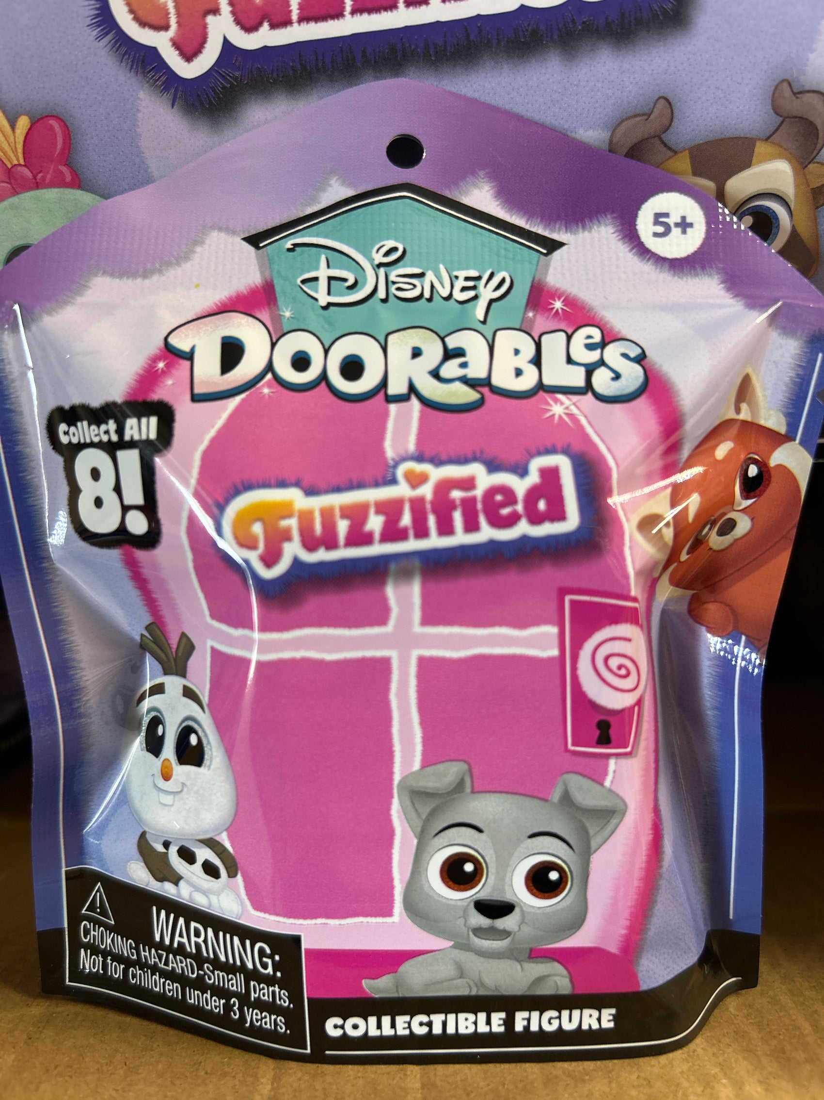 Disney Doorables Fuzzified Mystery Blind Bag Collectible Figure
