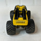 Yellow & Blue Monster Truck Toy Vehicle – X Graphic Off-Road Truck