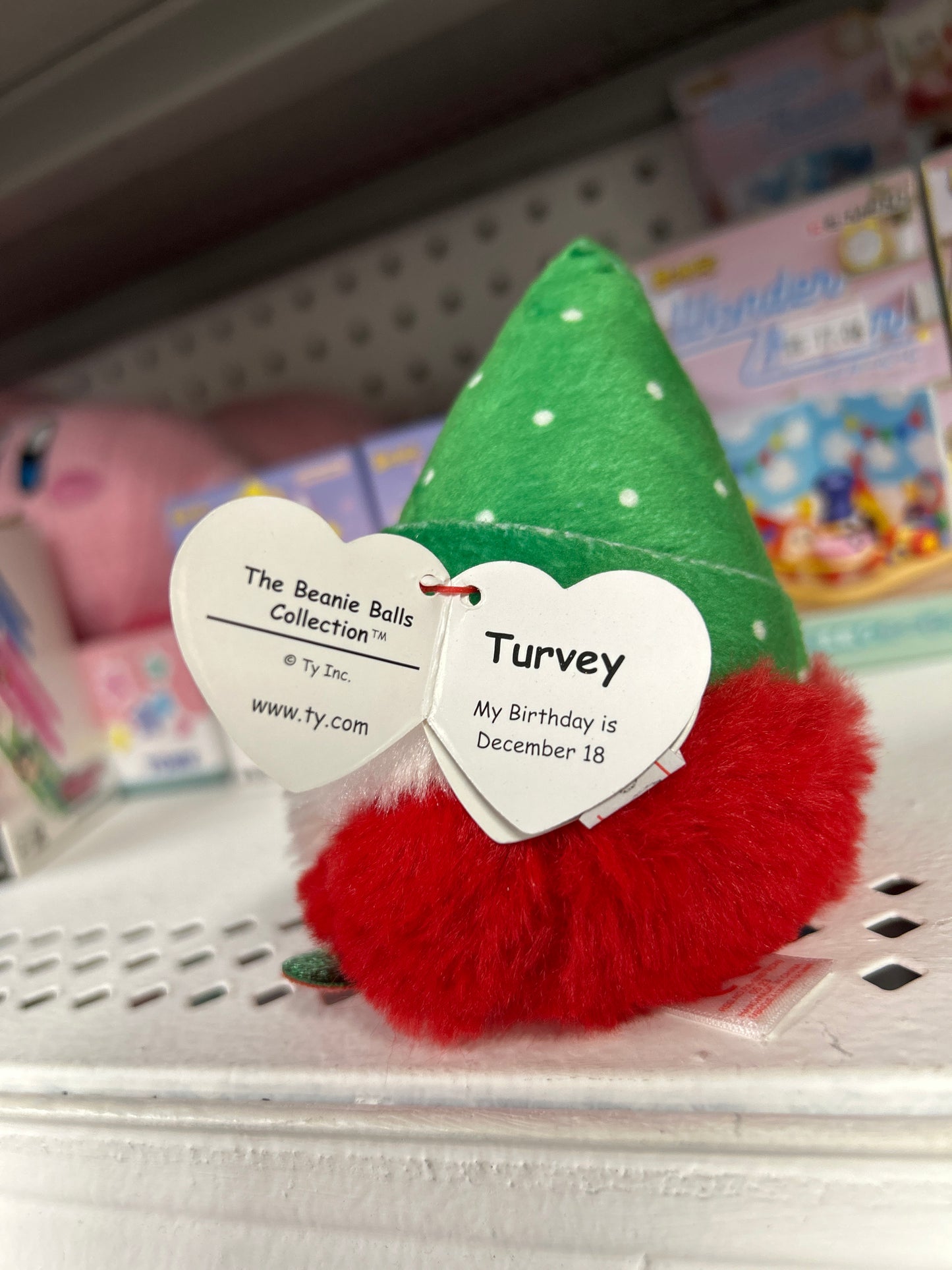 Ty Beanie Balls Turvey plush