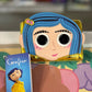 Coraline Doll Cosplay Zip-Around Wallet