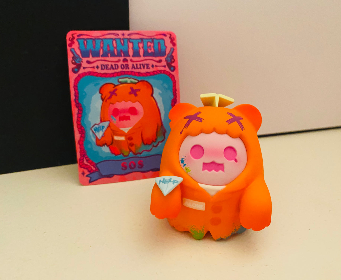 F.Un x Shinwoo Ghost Bear Loose Blind Box Figures