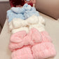 Fuzzy Headband & Wristband Set