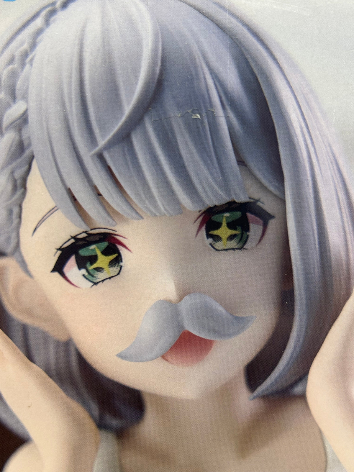 Hololive Shirogane Noel Relax Time Danchou Mustache Ver. Figure – Banpresto