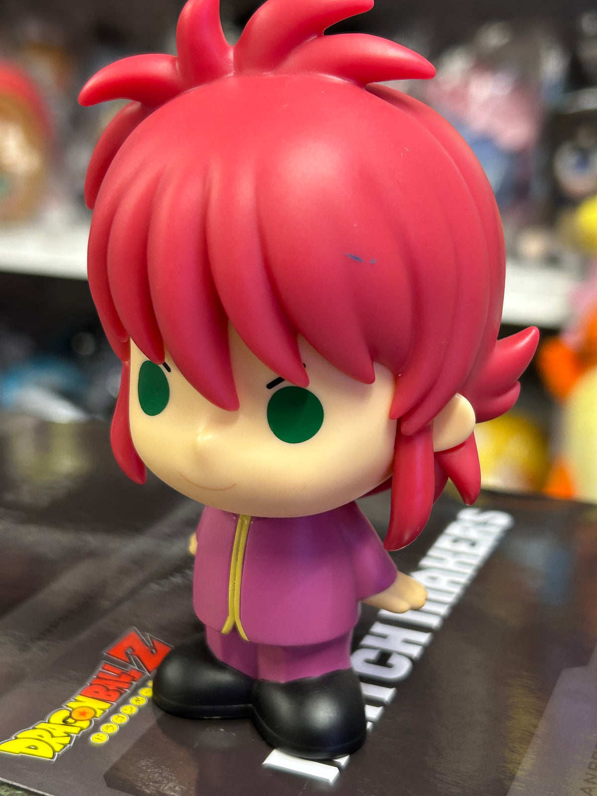 Yu Yu Hakusho Kurama Chibi Soft Vinyl Figure - Ichibankuji Sofvic Chu Anime