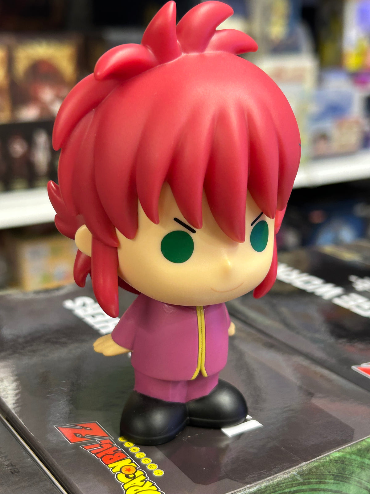 Yu Yu Hakusho Kurama Chibi Soft Vinyl Figure - Ichibankuji Sofvic Chu Anime