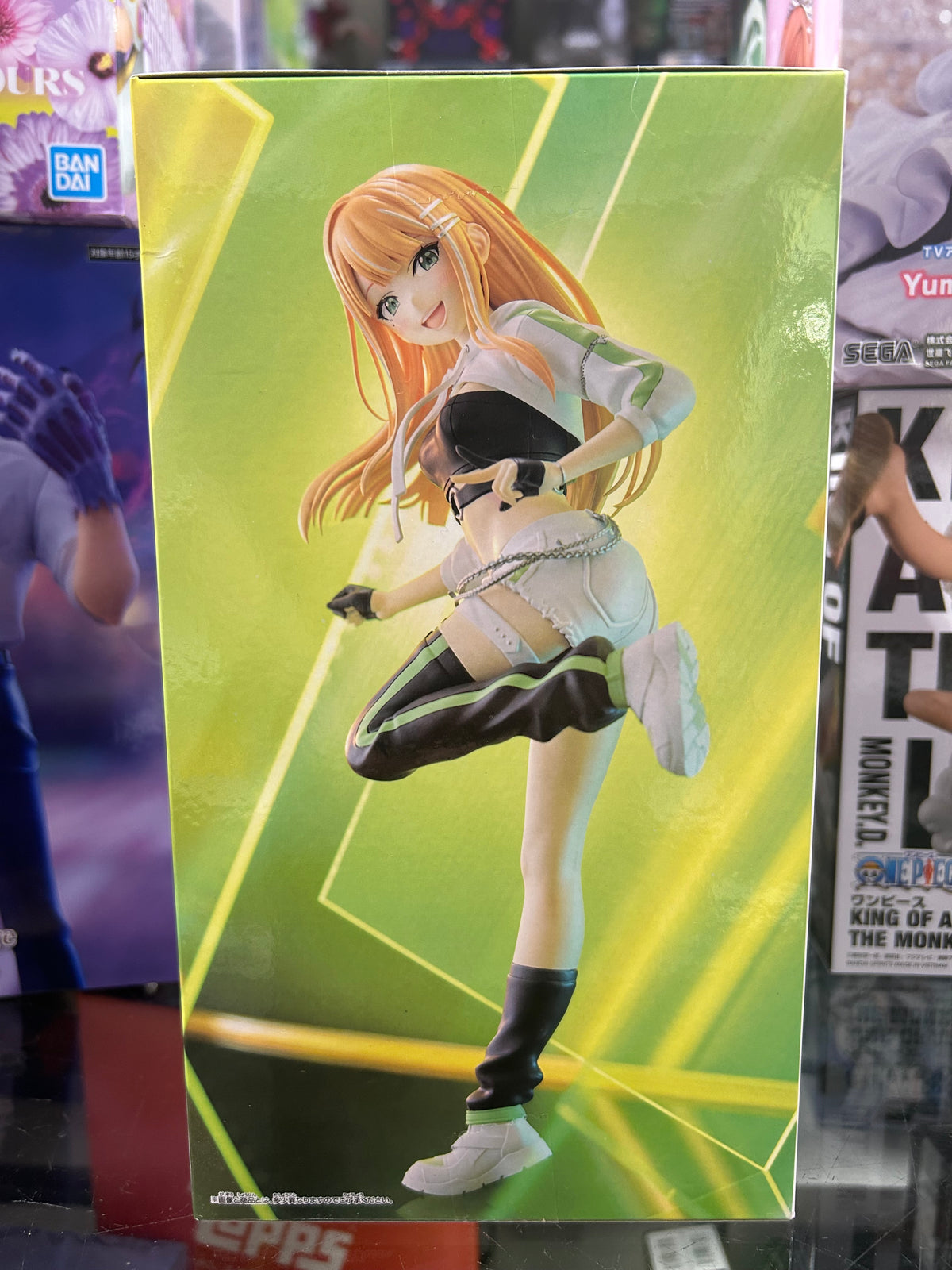 Gakuen Idolmaster ESPRESTO Accent Green Sumika Shiun Figure – Banpresto