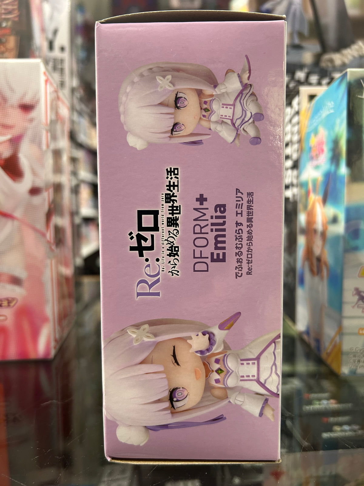 Re:Zero Emilia DFORM+ Full-Action Deformed Figure – elCOCO