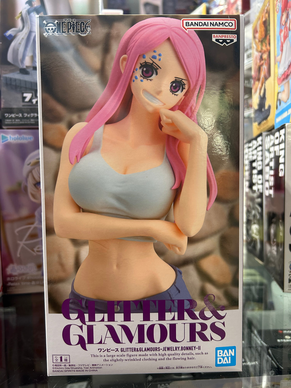 One Piece Glitter & Glamours Jewelry Bonney II Figure – Bandai Banpresto