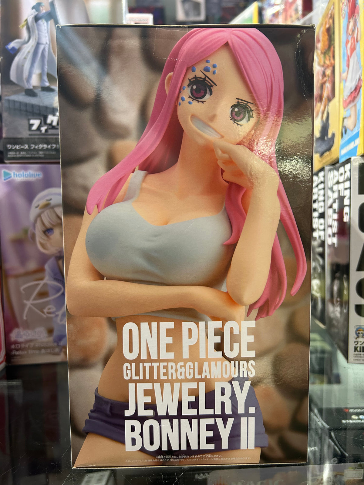One Piece Glitter & Glamours Jewelry Bonney II Figure – Bandai Banpresto