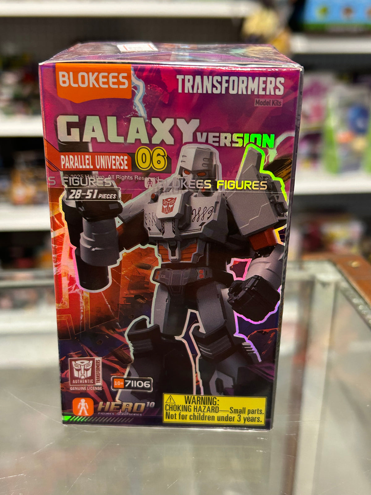 Blokees Transformers Galaxy Version 06 Parallel Universe HERO10 Model Kit Blind Box
