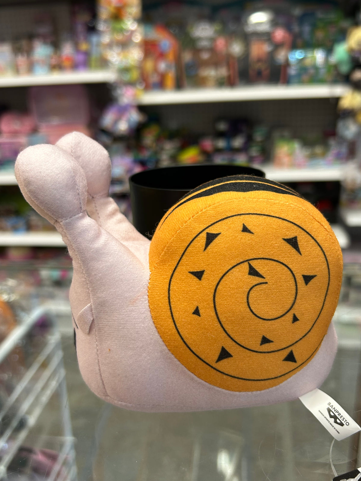 One Piece Den Den Mushi Snail Plush – Orange Shell