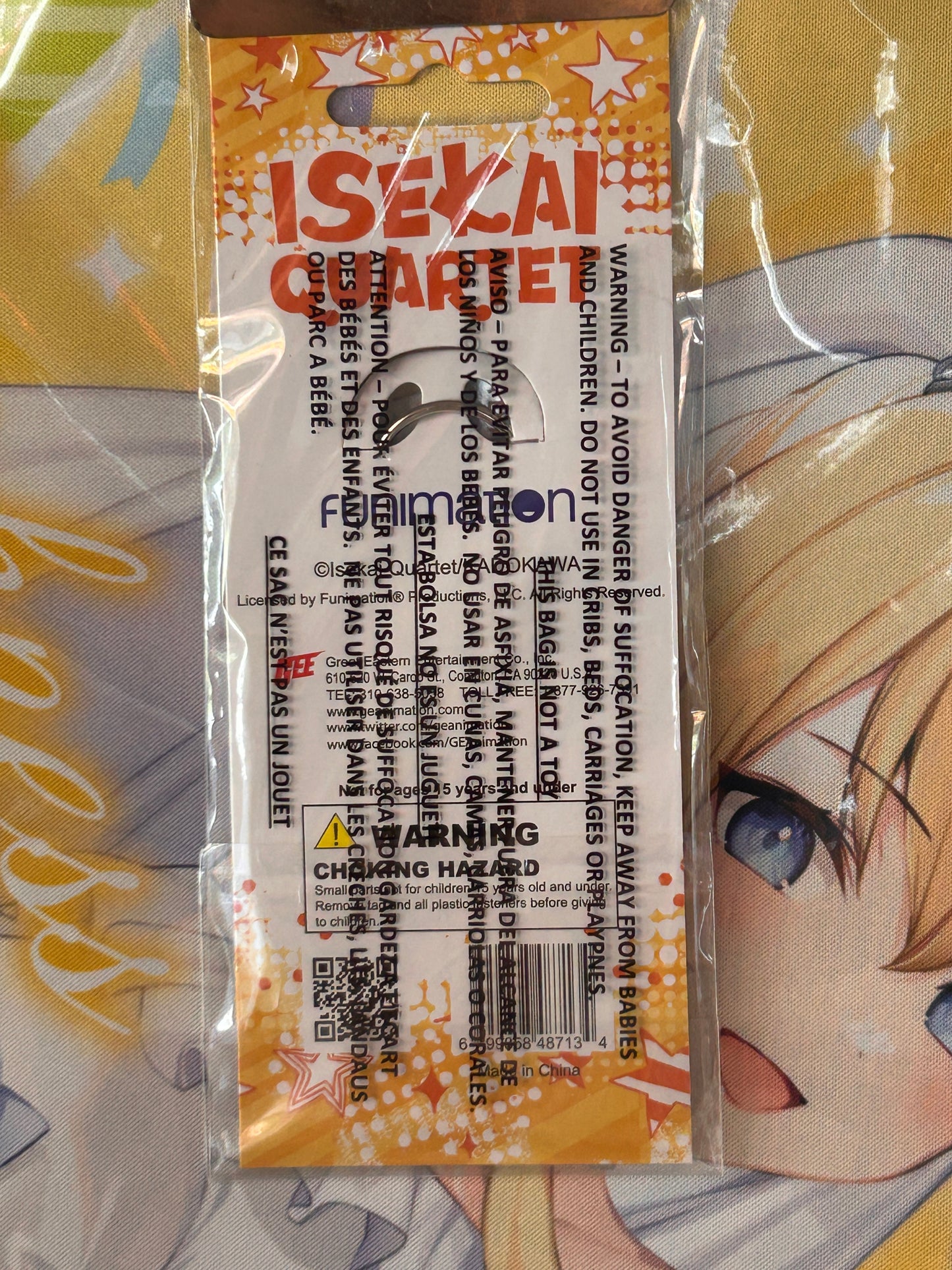 Isekai Quartet Kazuma Satou Acrylic Keychain