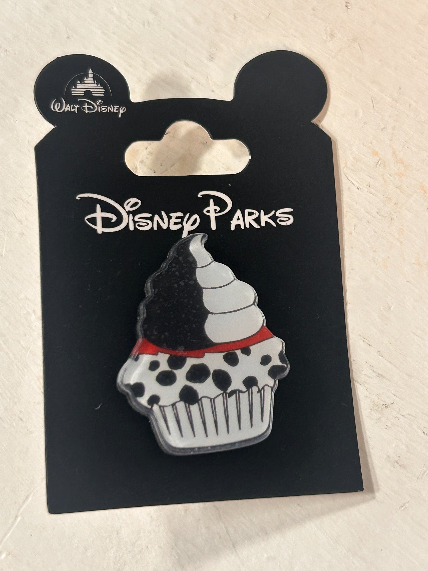 Disney Parks Villains Cupcake Pin Set