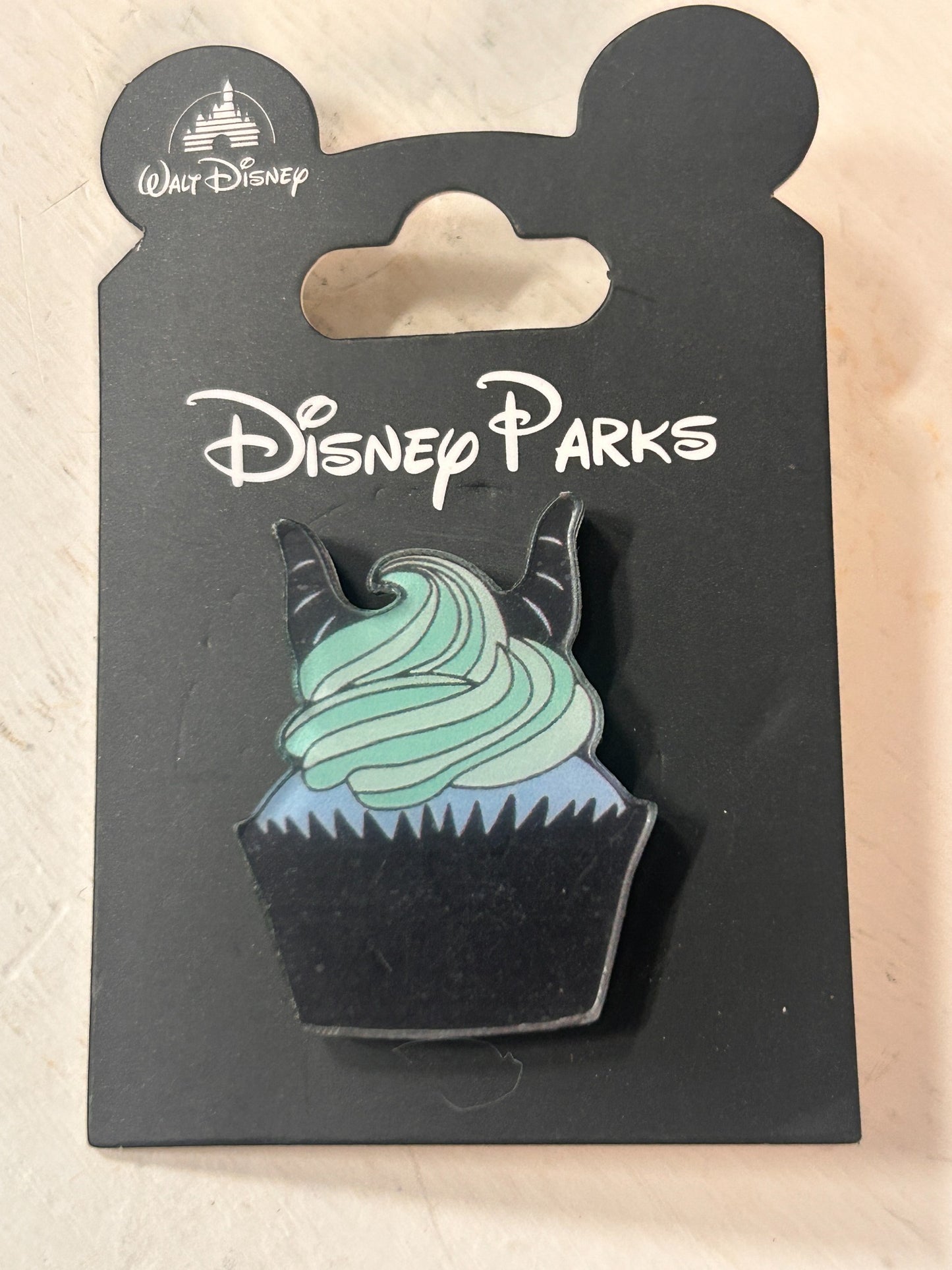 Disney Parks Villains Cupcake Pin Set